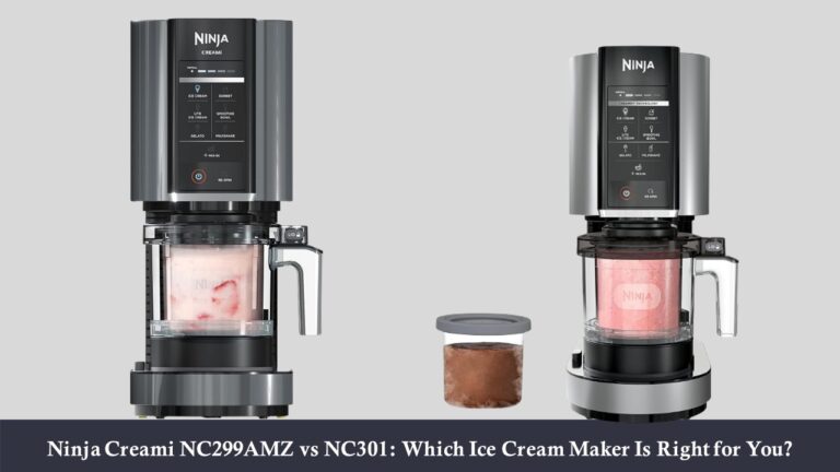 Ninja Creami NC299AMZ vs NC301
