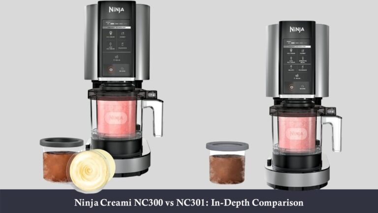 Ninja Creami NC300 vs NC301