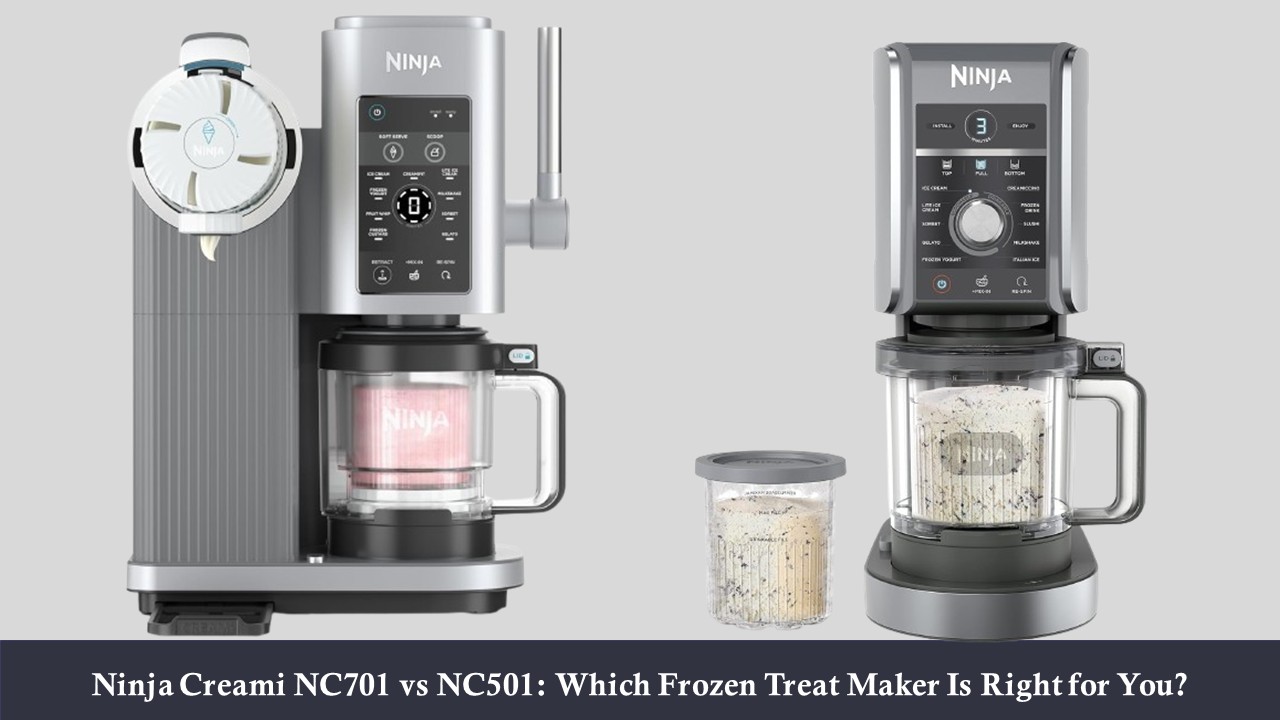 Ninja Creami NC701 vs NC501