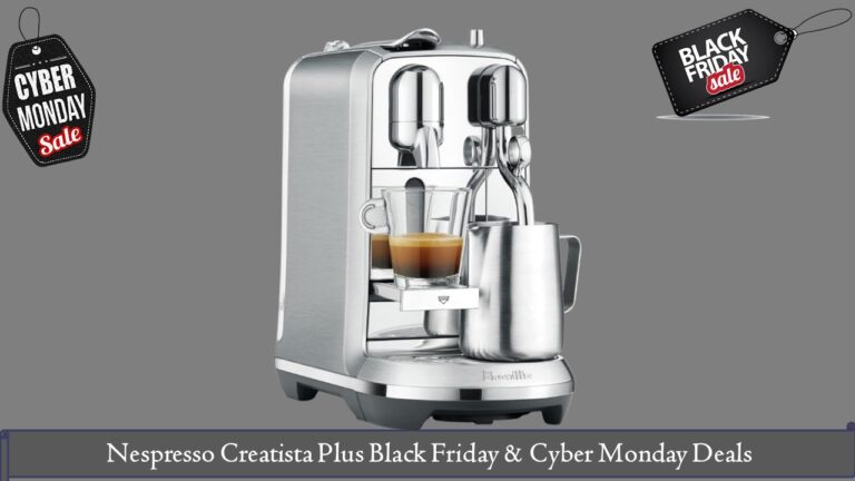 Nespresso Creatista Plus Black Friday